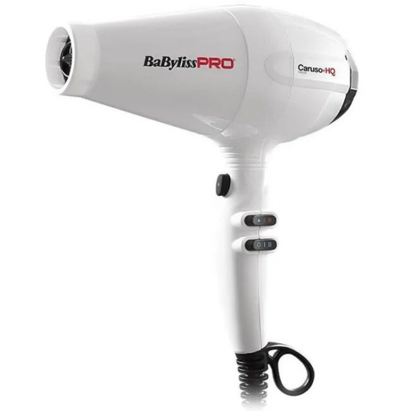 Фен для волосся BaByliss PRO Caruso-HQ White BAB6970WIE Фен для волосся BaByliss PRO Caruso-HQ White BAB6970WIE