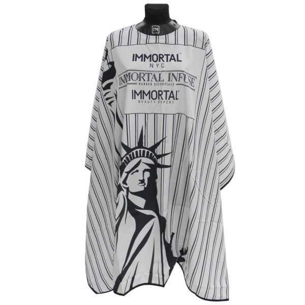 Пеньюар з накидкою-кейпом Immortal Neocape White PR-02