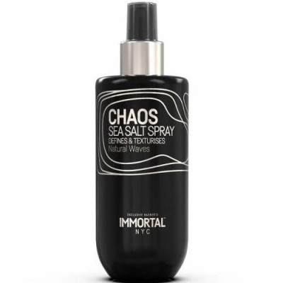 Сольовий матовий спрей для текстури та локонів Immortal NYC Chaos Sea Salt Spray (250ml) NYC-81