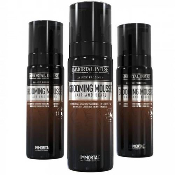 Помада для бороди Immortal Infuse Grooming Mousse (150ml) INF-141