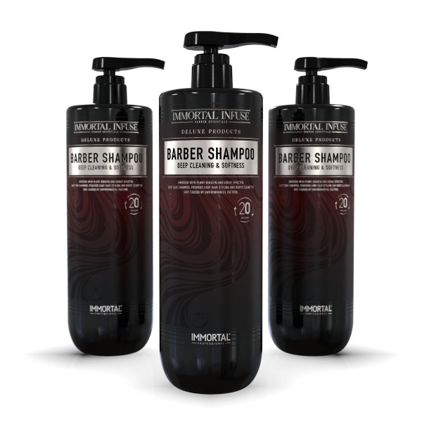 Шампунь для волосся Immortal Infuse Barber Shampoo (1000ml) INF-87