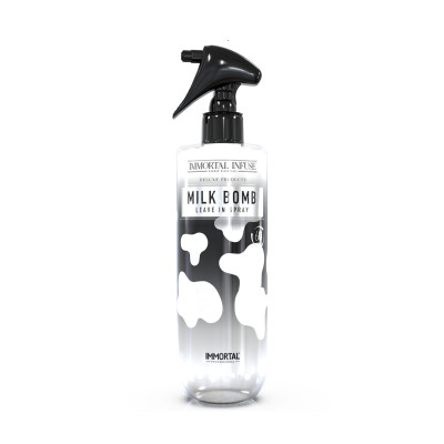Незмиваючий спрей для волосся Immortal Infuse Milk Bomb (500ml) INF-125