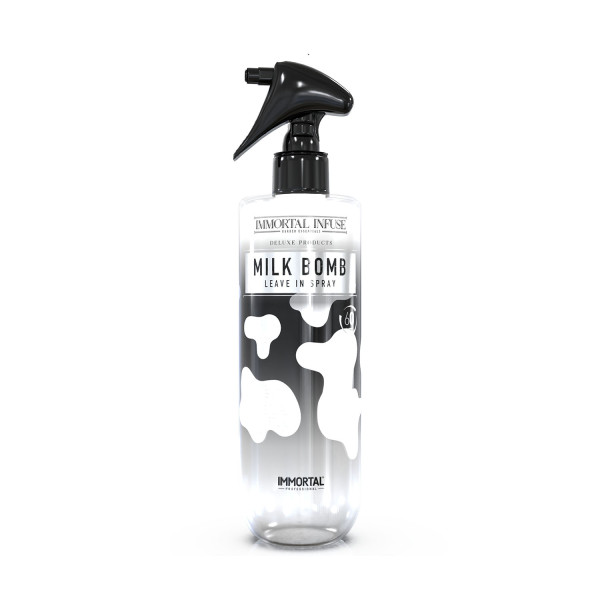 Незмиваючий спрей для волосся Immortal Infuse Milk Bomb (500ml) INF-125