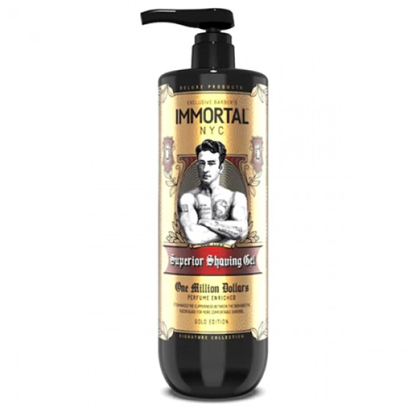 Гель для гоління Immortal NYC "One Million" Superior Shaving Gel (1000ml) NYC-86