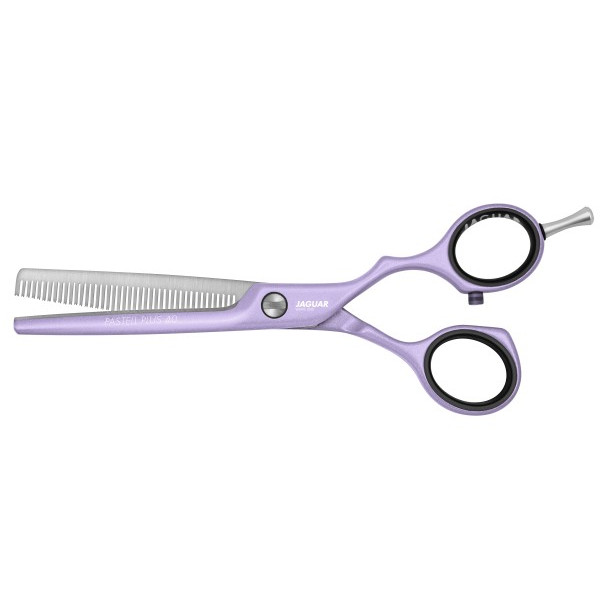 Ножиці перукарські Jaguar White Line Pastell Plus 40 Lavender (філіровочні, 5.5) J-3054-12