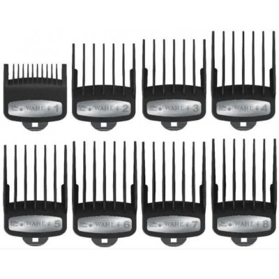 Набір насадок для машинок WAHL Premium Cutting Guide Set (8шт.) з підставкою 03171-600