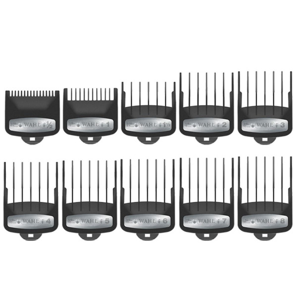 Набір насадок для машинок WAHL Premium Cutting Guide Set (10шт.) 03421-100