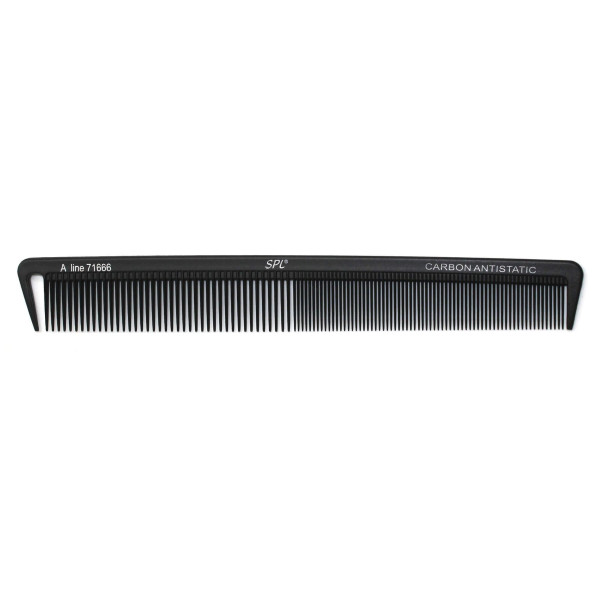 Гребінець карбоновий SPL Carbon Antistatic 71666