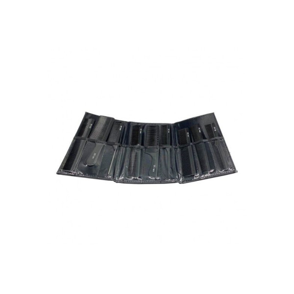 Набір гребінців для волосся SPL Carbon Antistatic (9 шт.) 13722