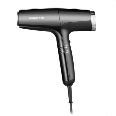 Фен для волосся BaByliss PRO Falco Black&Silver High Speed BAB8550BE