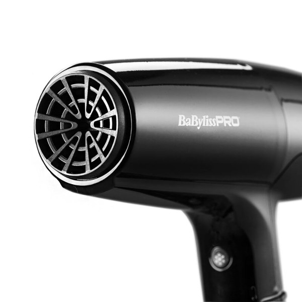 Фен для волосся BaByliss PRO Falco Black&Silver High Speed BAB8550BE