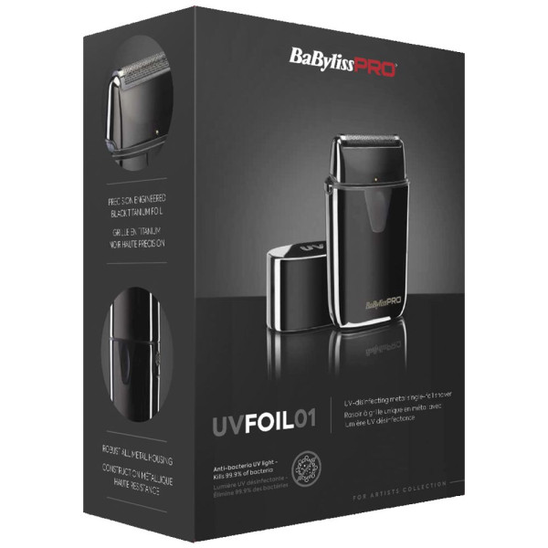Шейвер BaByliss PRO UV Single Foil Metal Shaver FXLFS1E