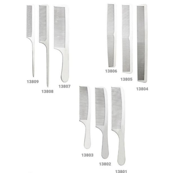 Гребінець для волосся SPL Metal Hair Comb 13801
