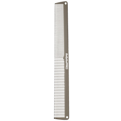 Гребінець для волосся BaByliss PRO GunSteel Metal Comb M3843E