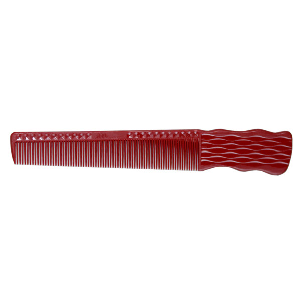 Гребінець для рівного зрізу JRL Barbering Comb Red JRL-204