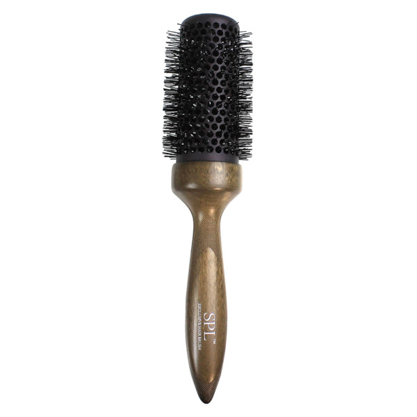 Керамічний термобрашинг з дерев'яною ручкою SPL Ceramic Ion Brush Wood Edition (d43 мм) 99263