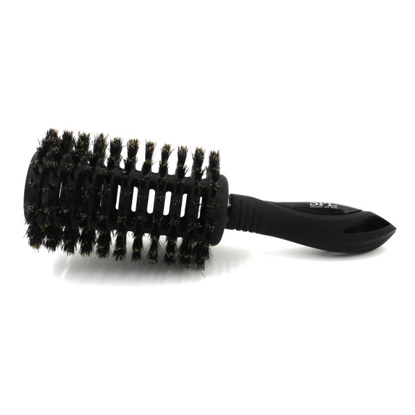 Брашинг з натуральною щетиною SPL Hair Brush Black (d46 мм) 55070