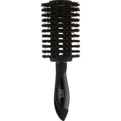 Брашинг з натуральною щетиною SPL Hair Brush Black (d46 мм) 55070