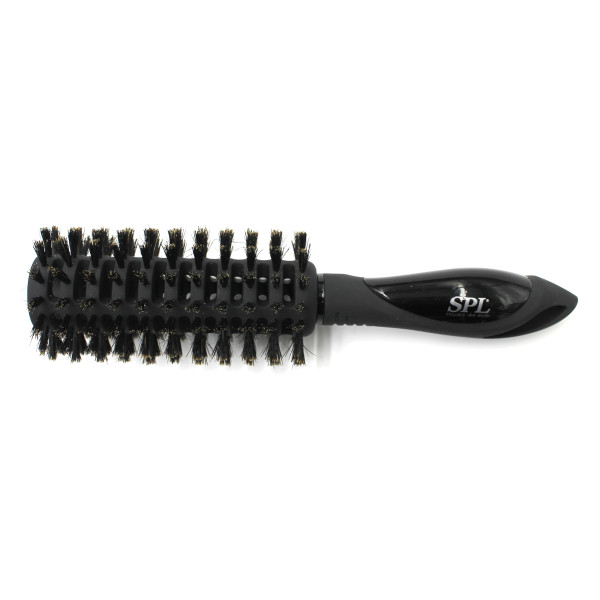 Брашинг з натуральною щетиною SPL Hair Brush Black (d30 мм) 55063