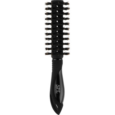 Брашинг з натуральною щетиною SPL Hair Brush Black (d25 мм) 55056