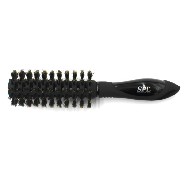Брашинг з натуральною щетиною SPL Hair Brush Black (d25 мм) 55056