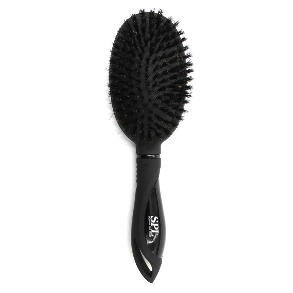 Масажна щітка з натуральною щетиною SPL Hair Brush Black 55100