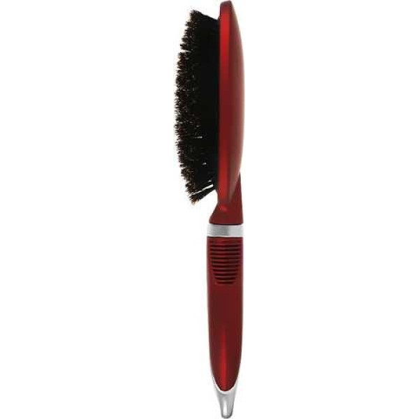Масажна щітка з натуральною щетиною SPL Hair Brush Red 54100