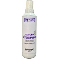 Шампунь проти небажаної жовтизни волосся Immortal I'M Vegan Re-Blond Silver Shampoo (250ml) NYC-65