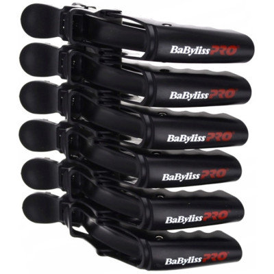 Затискачі для стрижки волосся (крокодил) BaByliss PRO Croco Hair Clip (6 штук) M2941E