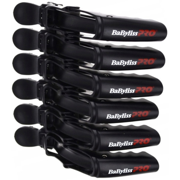 Затискачі для стрижки волосся (крокодил) BaByliss PRO Croco Hair Clip (6 штук) M2941E