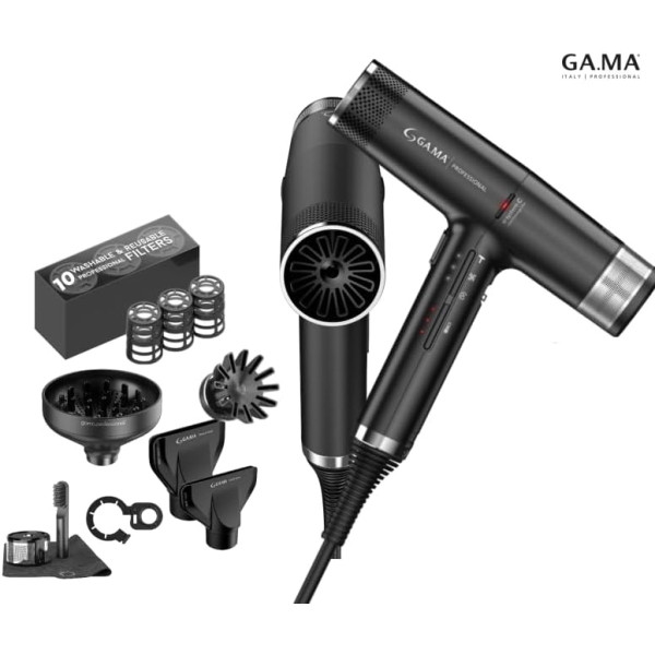 Фен для волосся Ga.Ma IQ 3 Perfetto Black PH6080.BK