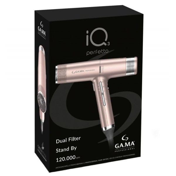 Фен для волосся Ga.Ma IQ 3 Perfetto Rose&Gold PH6080.PK