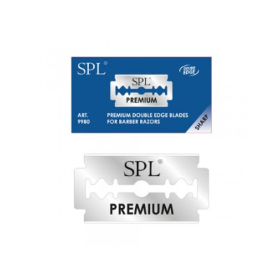 Двосторонні леза для бритви SPL Premium (5 шт) SPL 9980