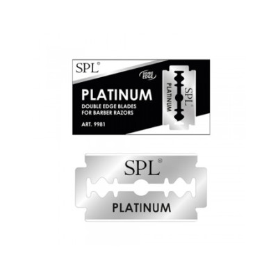 Двосторонні леза для бритви SPL Platinum (10 шт) SPL 9981