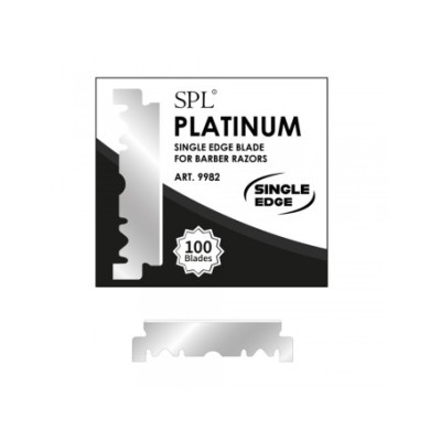 Односторонні леза для бритви SPL Platinum (100шт) SPL 9982